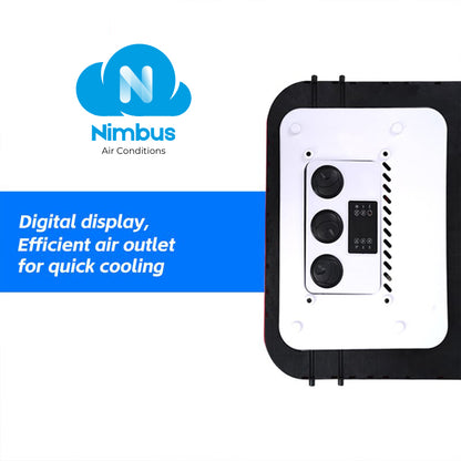 NIMBUS AC  S12 : Electric Parking Air Condition 12V for Vans /RV camper/ tractor /excavator
